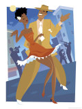 Harlem Renaissance Dancing Couple Posters