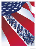 Texture, Immigration, Grouped Elements Prints