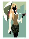 Fashionable Woman Affiches