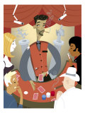 Shady Casino Dealer Posters