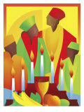 People Celebrating Kwanzaa Posters People Celebrating Kwanzaa Posters