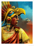 Cuauhtemoc-Aztec Ruler Posters