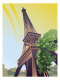 A View of the Eiffel Tower Prints