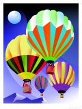 Hot Air Balloons Póster Hot Air Balloons Póster