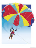 Man Parasailing Pósters Man Parasailing Pósters