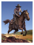 Pony Express Rider Posters