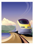 Eurostar High Speed Train Posters