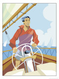 Man Sailing Prints
