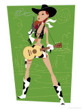 Cowgirl Poster