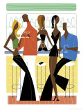 Bar Scene Affiche