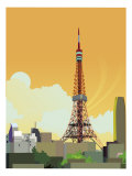 Tokyo Tower, Japan Print