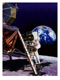 First Man on the Moon Láminas