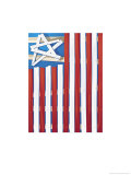 Texture, Flag Poster
