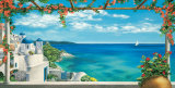 Village in Greece Posters by Robert Dominguez