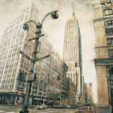 Empire State Building from Madison Avenue Prints by Matthew Daniels
