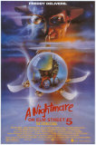 Nightmare On Elm Street 5 Posters