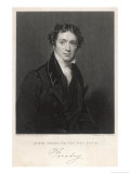 Michael Faraday English Scientist with Signature Giclee Print by J. Cochran