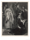 John and Constance the Mother of Arthur Giclee Print by M. Adamo