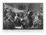 Elizabeth Prison Reformer at Newgate Prison 1817 Giclee-trykk av Joan Barrett