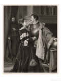 Henry IV, Hotspur and His Wife reproduction procédé giclée par M. Adamo