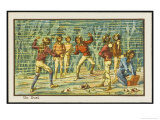 An Underwater Duel Giclee Print by Jean Marc Cote