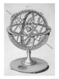 An Armillary Sphere Giclee Print by Benard 