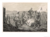 The Swedish General Torstenson Has to Abandon His Projected Attack Giclee Print by C.a. Dahlstrom