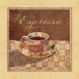 Espresso Poster by Linda Maron