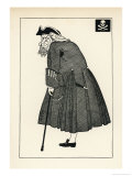 Arthur Bourchier as Long John Silver in the Stage Production Giclée-Druck von Powys Evans