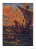 Dawn Raiders Giclee Print by J.h.valda Valda