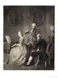 Trio for Piano and Strings Giclee Print by Agnes Borjeson