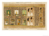 Ani and His Wife Pass the Seven Gates and Ten Pylons and Follow Priest in a Panther- Skin Lámina giclée por E.a. Wallis Budge Ani and His Wife Pass the Seven Gates and Ten Pylons and Follow Priest in a Panther- Skin Lámina giclée por E.a. Wallis Budge