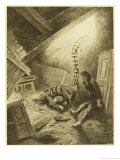 The War of the Worlds, a Martian Handling-Machine, Finds a Victim reproduction procédé giclée par Henrique Alvim Corrêa