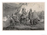 French General Turenned, Swedish General Wrangel and the German-Swedish Statesman Konigsmark reproduction procédé giclée par C.a. Dahlstrom