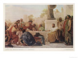 The Emperor Julian (Known as "The Apostate") Presides Over a Conference Giclee Print by E. Armitage