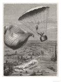 Parachute Giclee Print by Figuier 