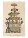 The Car of Jagannath reproduction procédé giclée par Ackermann 