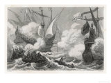 Battle of Lepanto 1571 Giclee Print by Gebhardt 