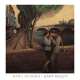 April in Paris Prints by Gary Kelley