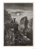 Lunar Ceremony Giclee Print by Benett 
