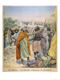 North Africa a Prospective Purchaser in the Slave Market at Marrakech Morocco Lámina giclée por Carrey North Africa a Prospective Purchaser in the Slave Market at Marrakech Morocco Lámina giclée por Carrey