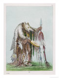 Medicine-Man of the Blackfeet People Giclee Print by George Catlin