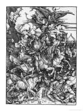 The Four Horsemen of the Apocalypse Giclée-Druck von Albrecht Dürer