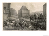 Friedrich V Elector Palatine the "Winter King" of Bohemia is Defeated reproduction procédé giclée par C.a. Dahlstrom