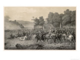 The Meeting of the Protestant Leaders Ernst Von Mansfeld and Christian Von Braunschweig reproduction procédé giclée par C.a. Dahlstrom