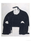 Hilaire Belloc English Writer reproduction procédé giclée par Powys Evans