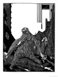 The Murders in the Rue Morgue reproduction procédé giclée par Harry Clarke