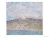 Mount Pelee Martinique West Indies Giclee Print by A.s. Forrest