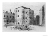 His Leningrad Laboratory Known as the Tower of Silence Giclee Print by Frolov Fish
