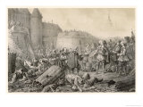 Wallenstein Besieges Stralsund on the Baltic: a Parley with the Defenders reproduction procédé giclée par C.a. Dahlstrom